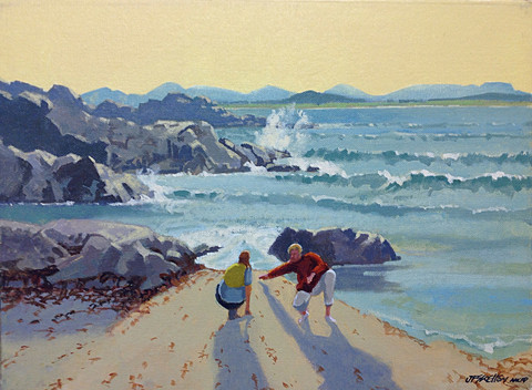 Peach Beach. South Galway